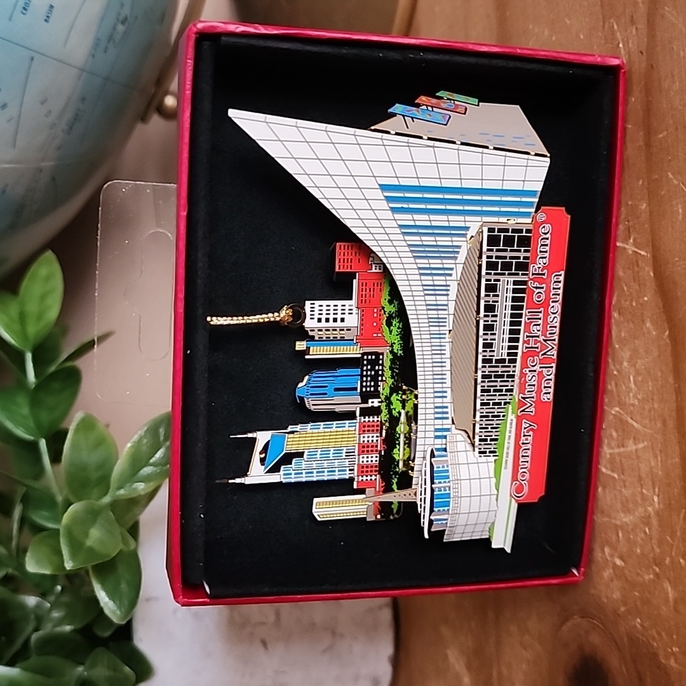 Country Music Hall of Fame Brass  Ornament Nations Treasures